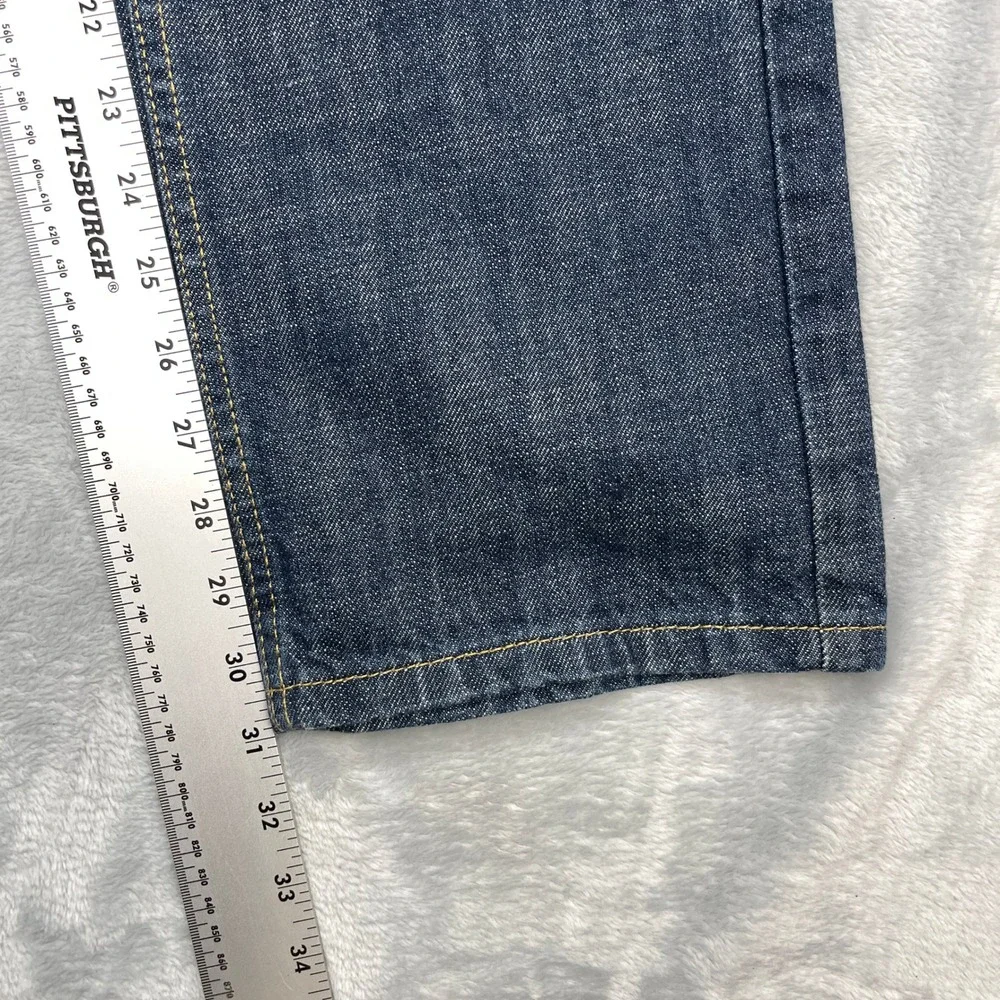 Levi's‎ 505 Straight Leg Jeans Mens 32x30 Blue Denim 5-Pocket Red Tab Streetwear